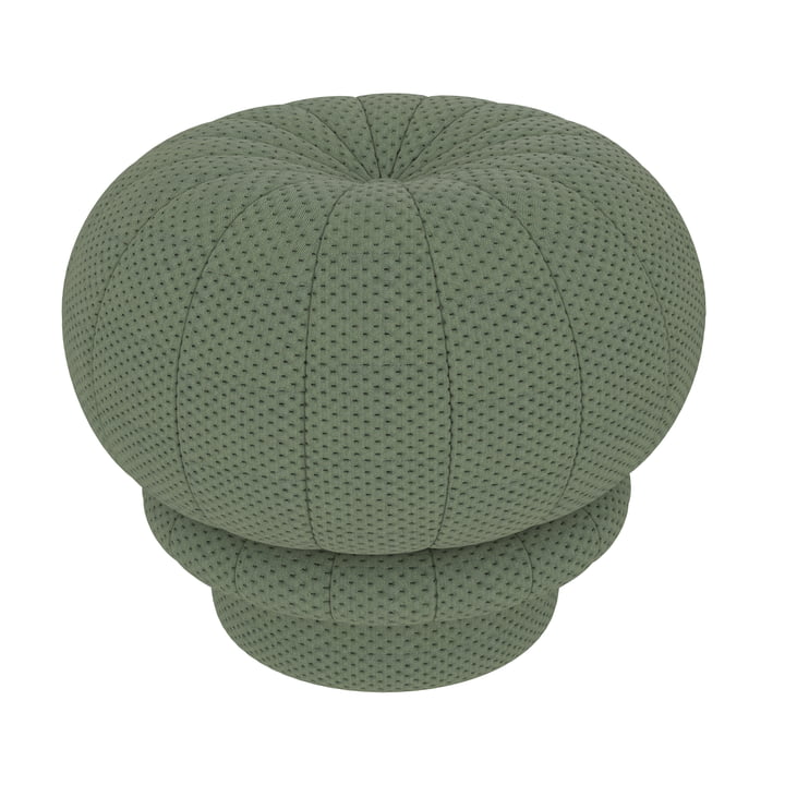 Hartô - Claudie pouf, Ø 55 x H 46 cm, cactus