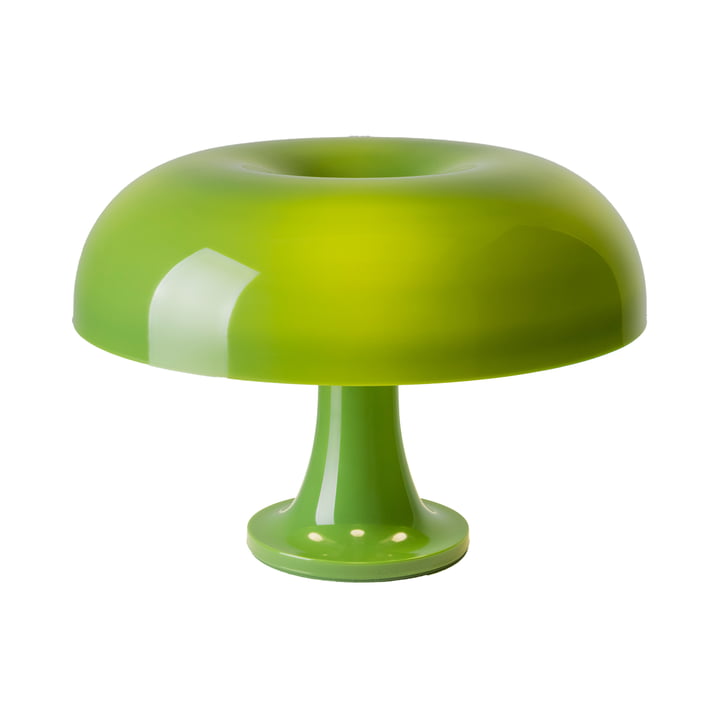 Nessino Table lamp, green (Special Edition) by Artemide