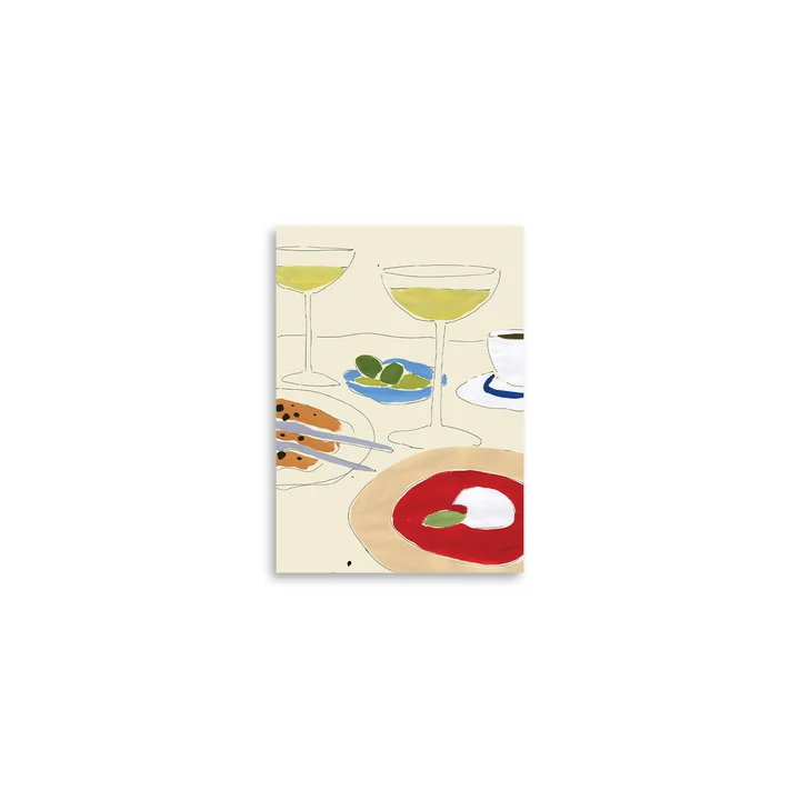 Paper Collective - Martini Break Poster, 21 x 29.7 cm (A4)