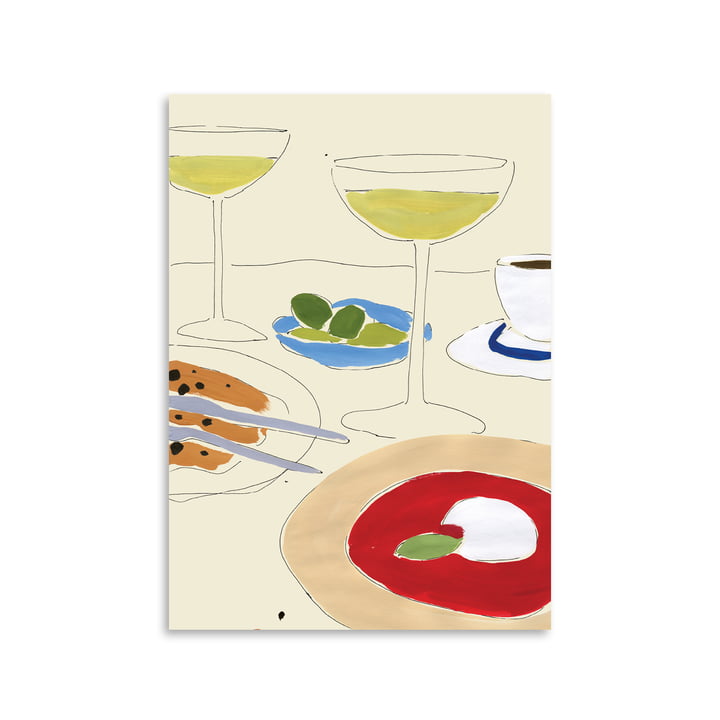 Paper Collective - Martini Break Poster, 50 x 70 cm