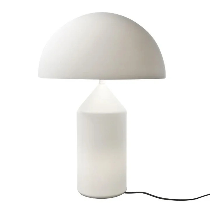 Oluce - Atollo table lamp 233, white RAL 9003