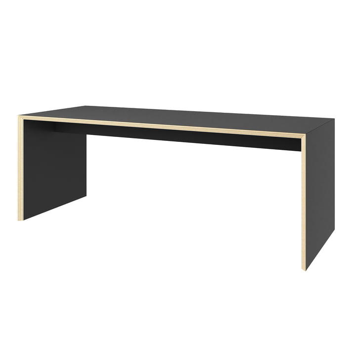 Müller Small Living - Bridge One bench seat, black matt