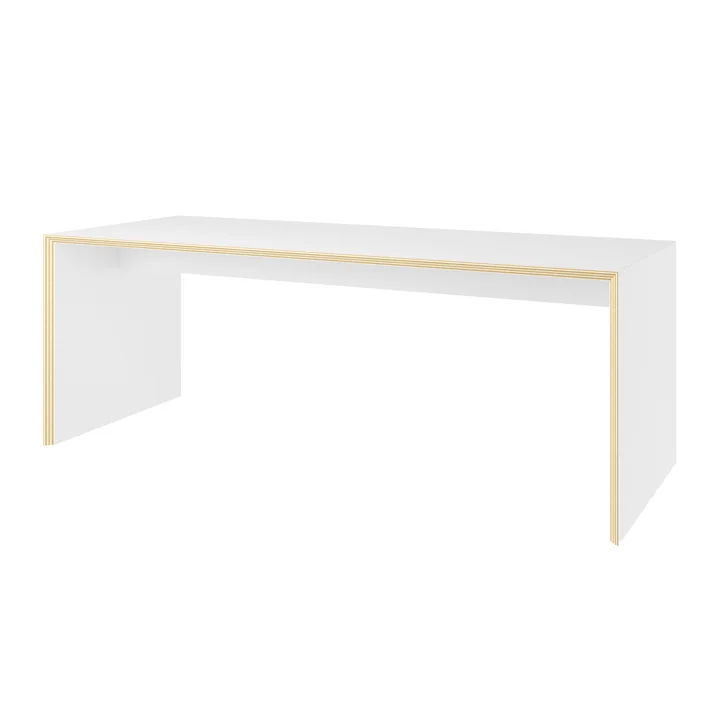 Müller Small Living - Bridge One bench, white