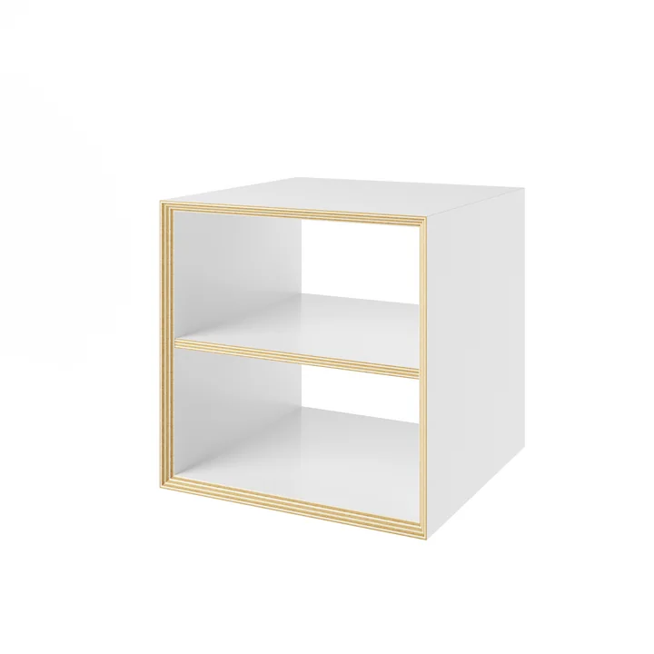 Müller Small Living - Vertiko Dice side table, white