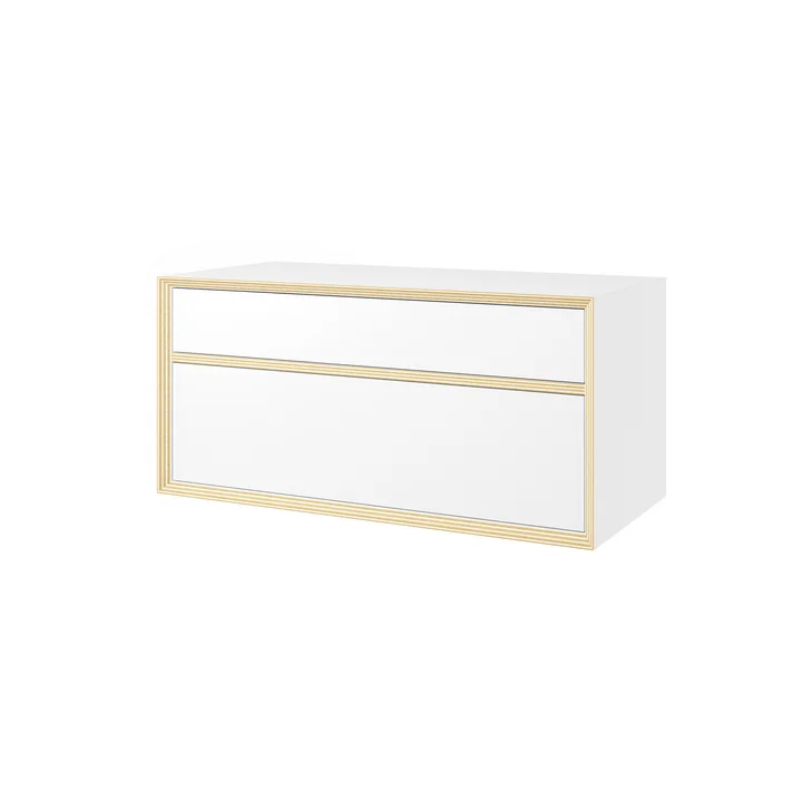 Müller Small Living - Vertiko Fifteen shelving unit with drawers, white