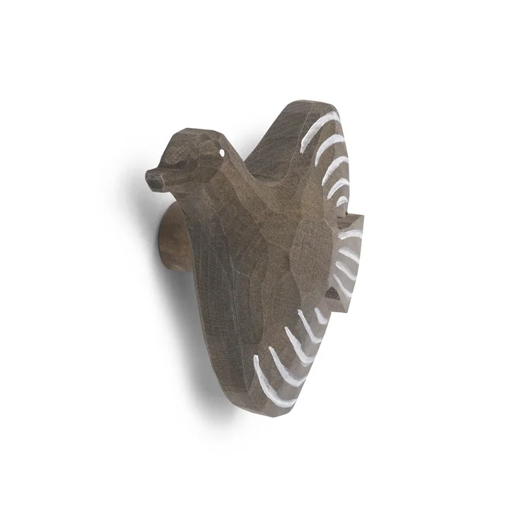Ferm Living - Lola Bird hook, gray