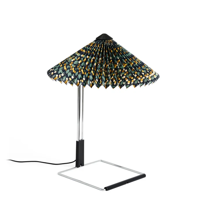 HAY - Matin LED table lamp S, HAY x Liberty, Cherry Drop by Liberty / mirrored