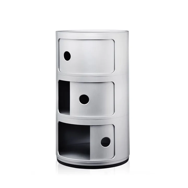 Kartell - Componibili 4967 , silver