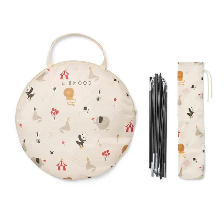 LIEWOOD - Oaks Pop Up play tent, Circus, sandy