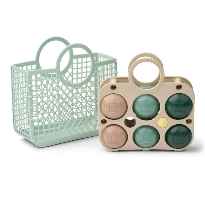 LIEWOOD - Emmett Boule set, sandy / multi mix (set of 2)