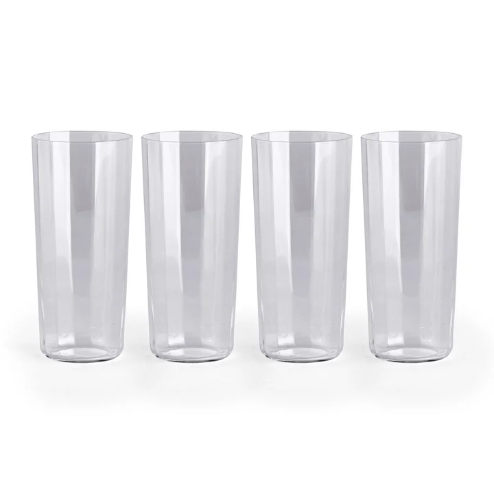 HAY - Angle Glass, tall, clear (4 pieces)