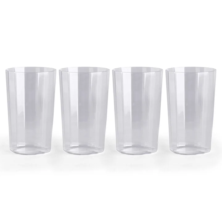 HAY - Angle Glass, large, clear (4 pieces)