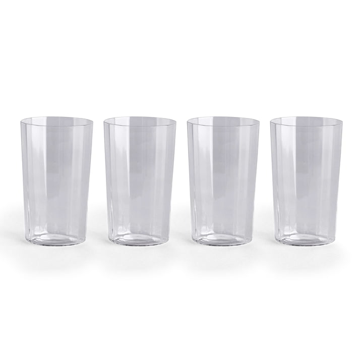 HAY - Angle Glass, medium, clear (4 pieces)