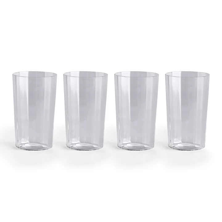HAY - Angle Glass, medium, clear (4 pieces)