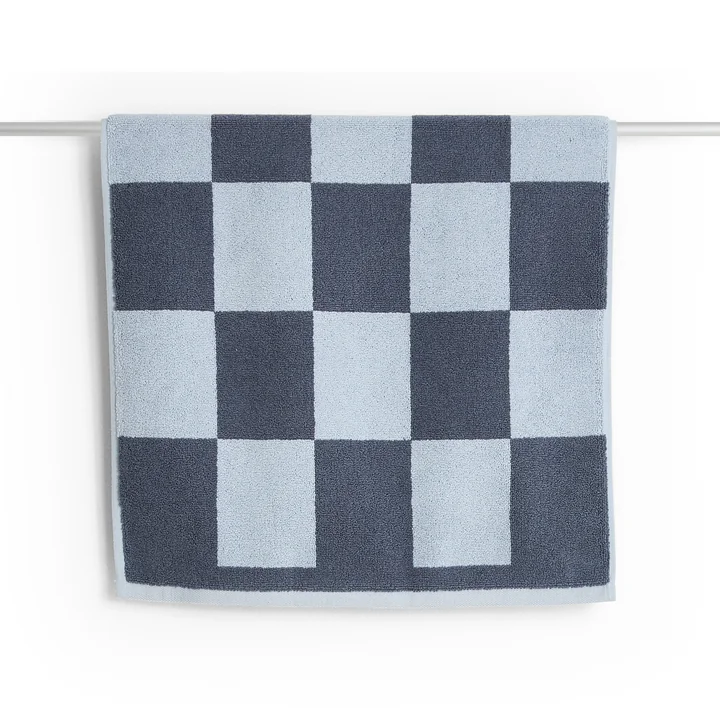 HAY - Check Bath mat, 50 x 90 cm, steel blue
