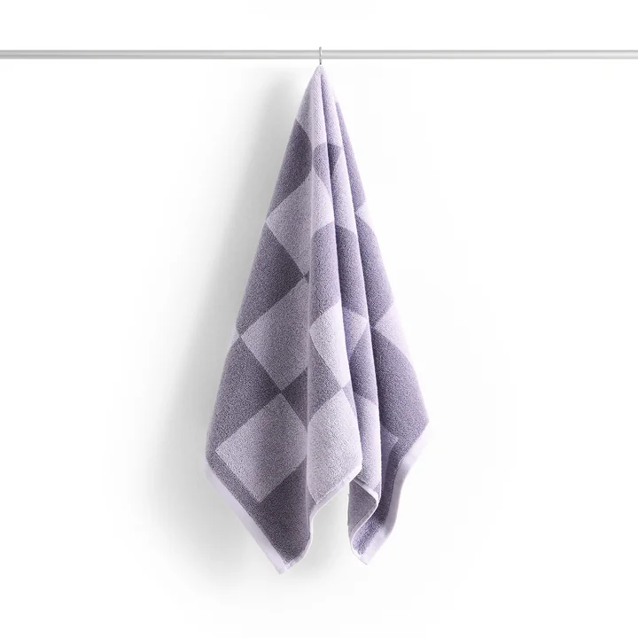 HAY - Check Towel, 50 x 90 cm, lavender