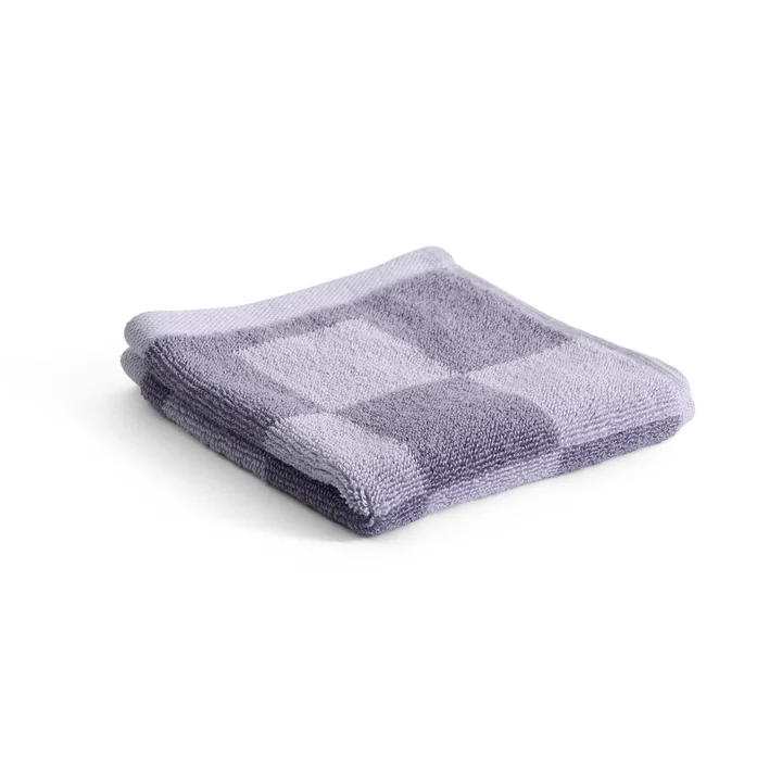 HAY - Check Washcloth, 30 x 30 cm, lavender
