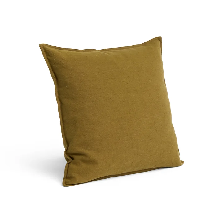 HAY - Linen Cushion, 50 x 50 cm, olive