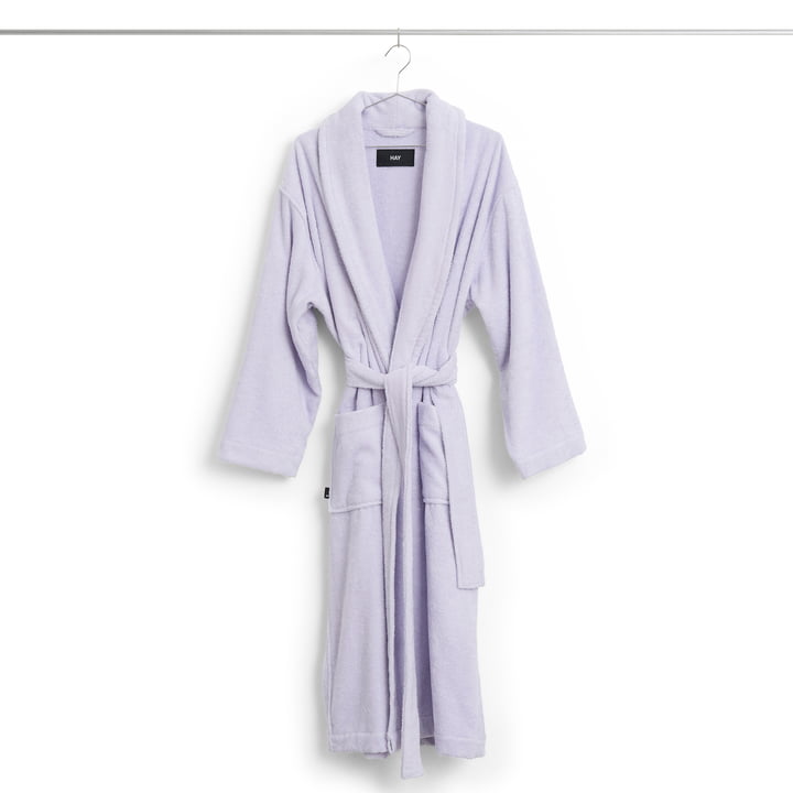 Hay - Mono Bathrobe, lavender