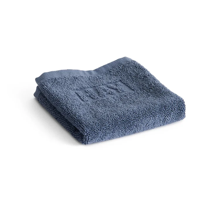 HAY - Mono Washcloth, 30 x 30 cm, steel blue