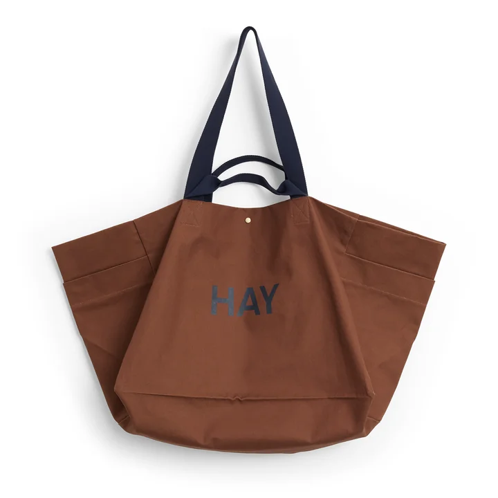 HAY - Weekend Bag, large, milk chocolate