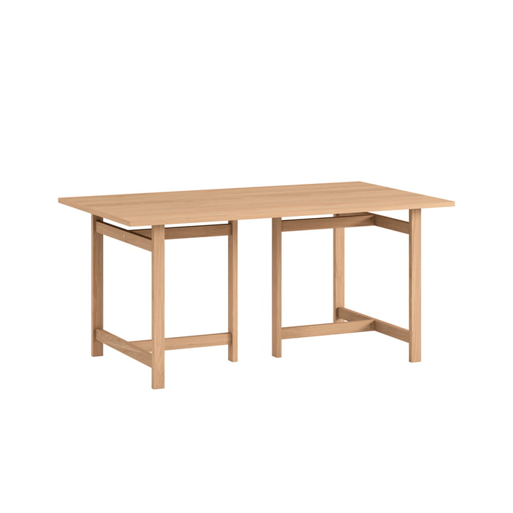 Moebe - Dining table, 90 x 160 cm, natural oak