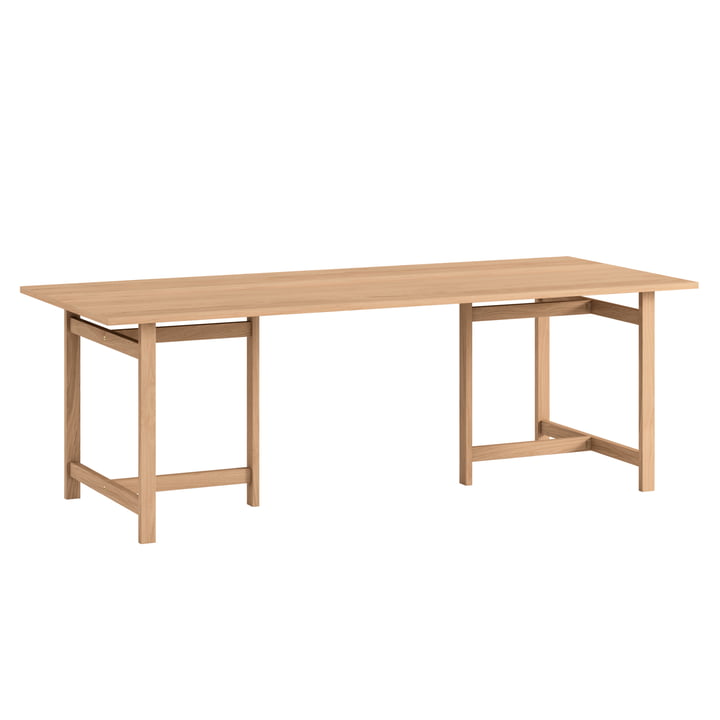 Moebe - Dining table, 90 x 220 cm, natural oak