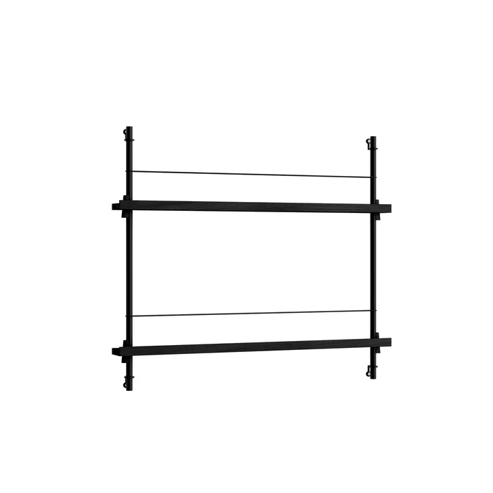Moebe - Newspaper rack, 85 x 65 cm, black