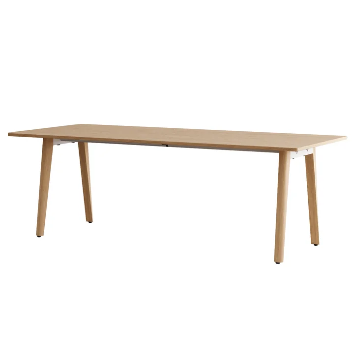 TipToe - NEW MODERN Dining table 95 x 220 cm, natural oak