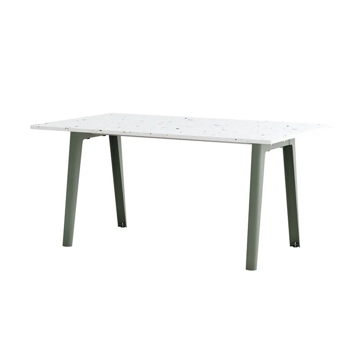 TipToe - NEW MODERN Venezia Dining table 95 x 160 cm, eucalyptus gray