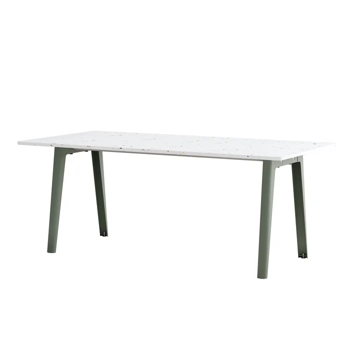 TipToe - NEW MODERN Venezia Dining table 95 x 190 cm, eucalyptus gray