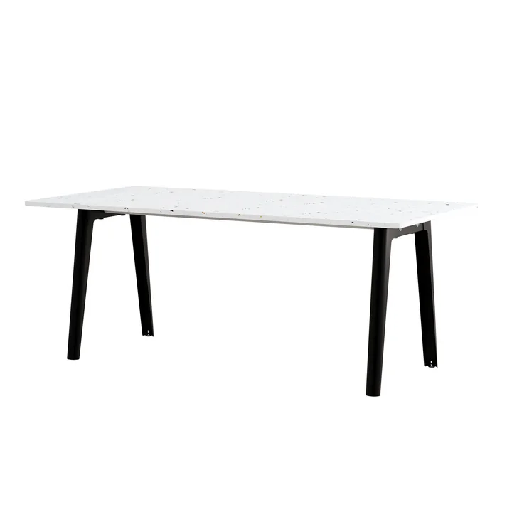 TipToe - NEW MODERN Venezia Dining table 95 x 190 cm, graphite black