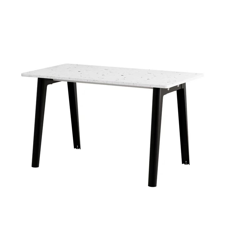 TipToe - NEW MODERN Venezia desk, 75 x 130 cm, graphite black