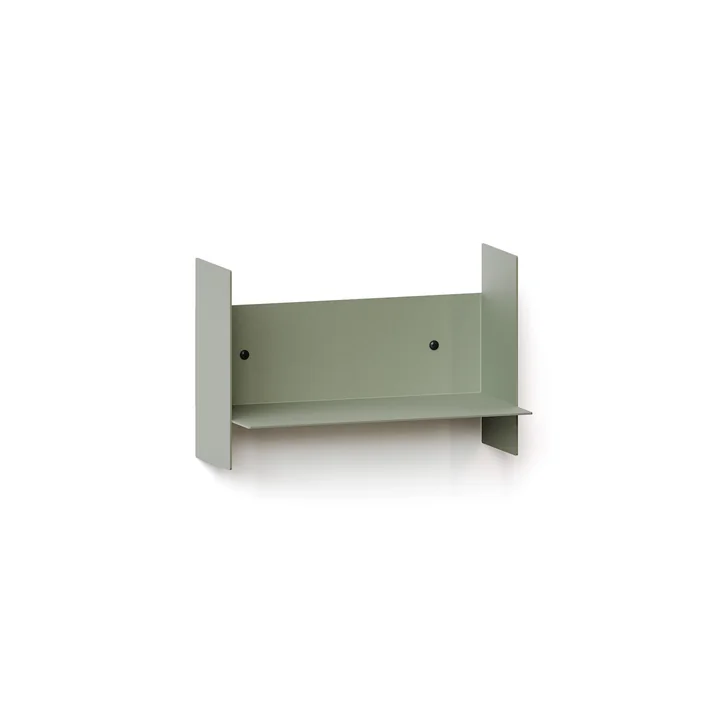 TipToe - PLI wall shelf, 15 x 30 cm, eucalyptus gray