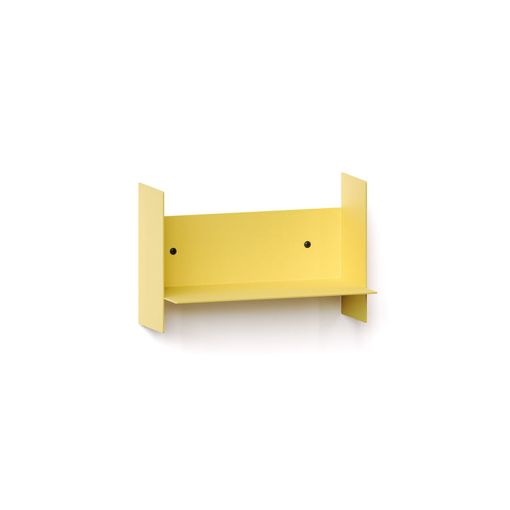 TipToe - PLI wall shelf, 15 x 30 cm, yellow naples