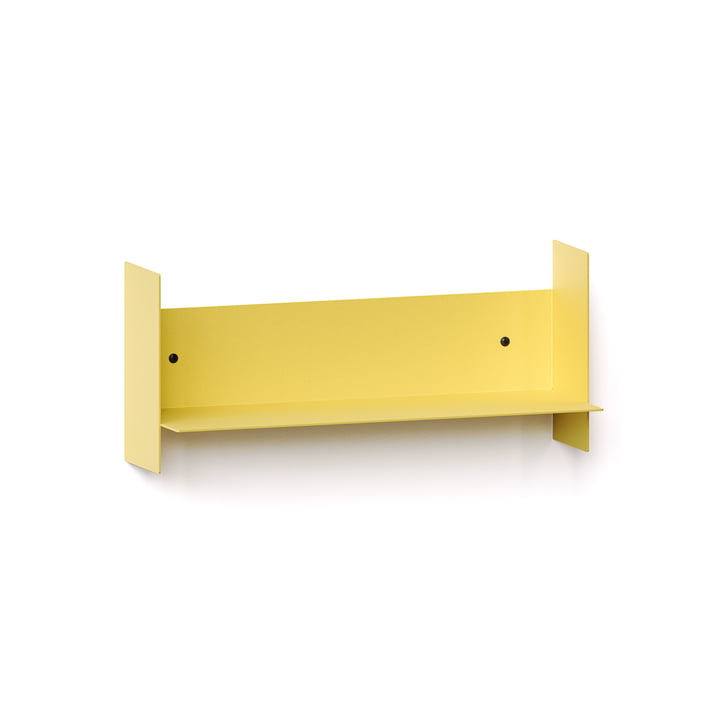 TipToe - PLI wall shelf, 15 x 45 cm, yellow naples