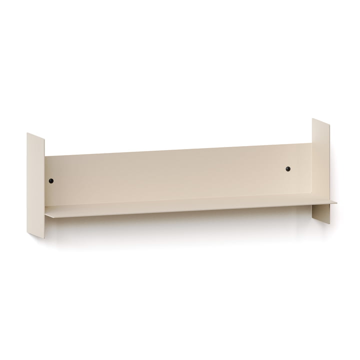 TipToe - PLI wall shelf, 15 x 60 cm, cream white