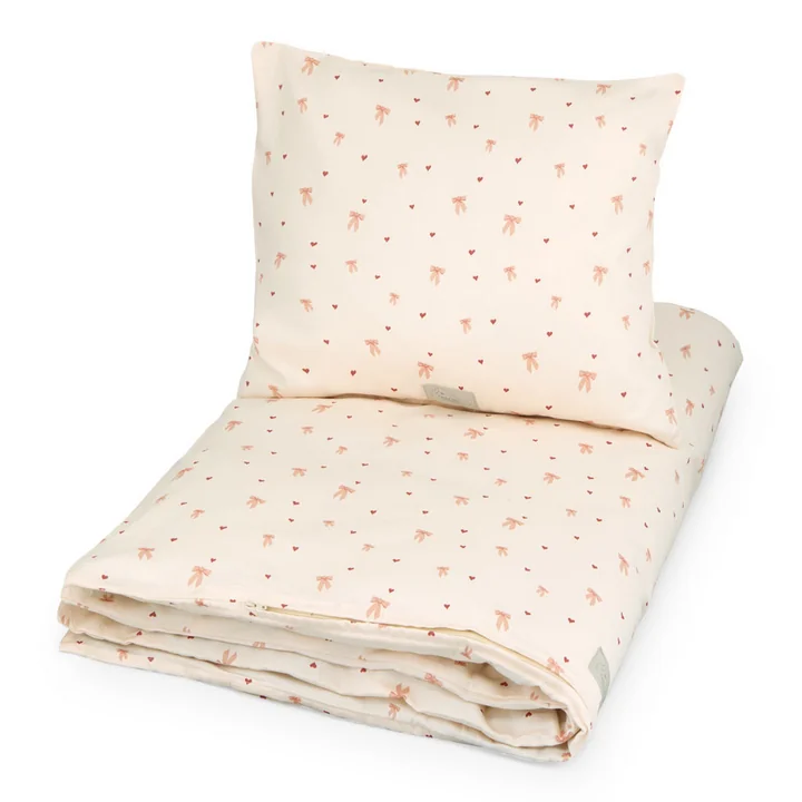 Cam Cam Copenhagen - Baby bed linen, 70 x 100 cm, bows