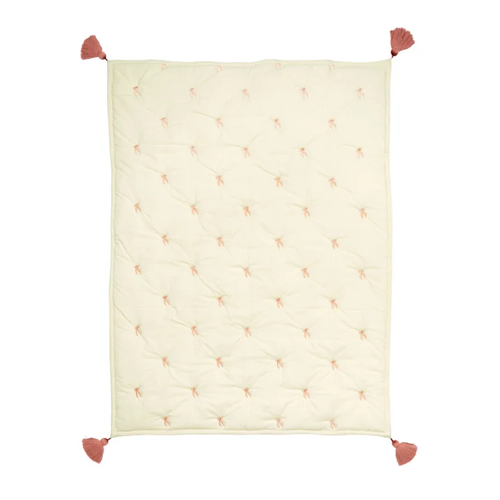 Cam Cam Copenhagen - Embroidered blanket, bows