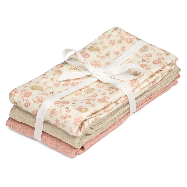 Cam Cam Copenhagen - Muslin cloth set, augusta (set of 3)