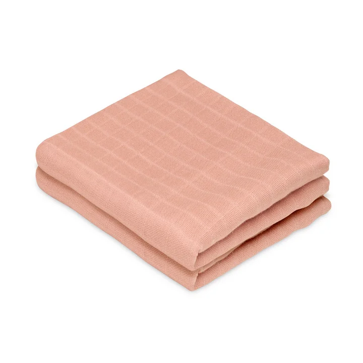 Cam Cam Copenhagen - Muslin cloth set, blush (set of 2)