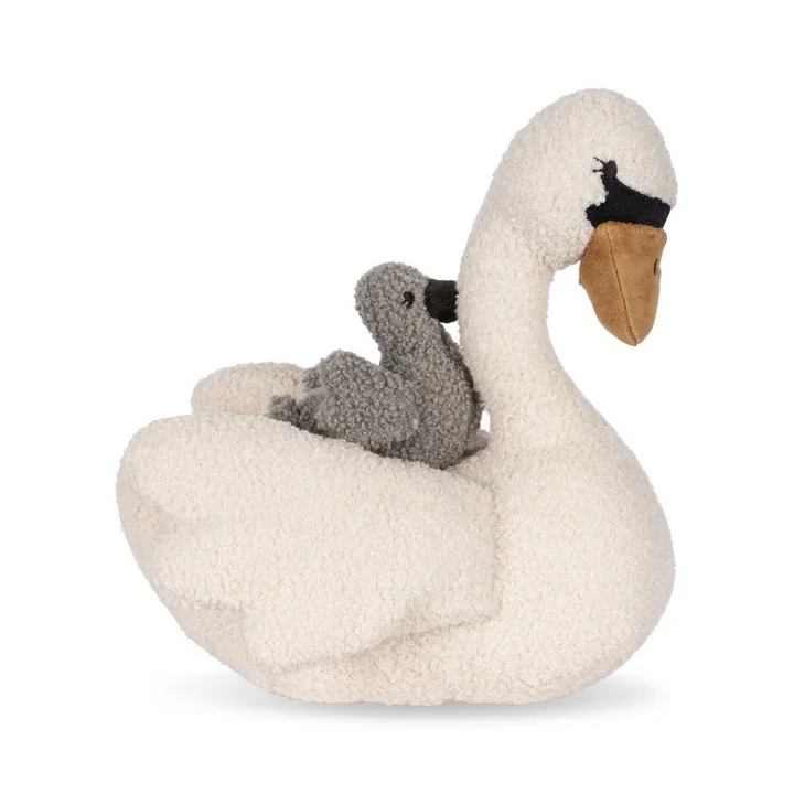 Konges Sløjd - Music cuddly toy swan