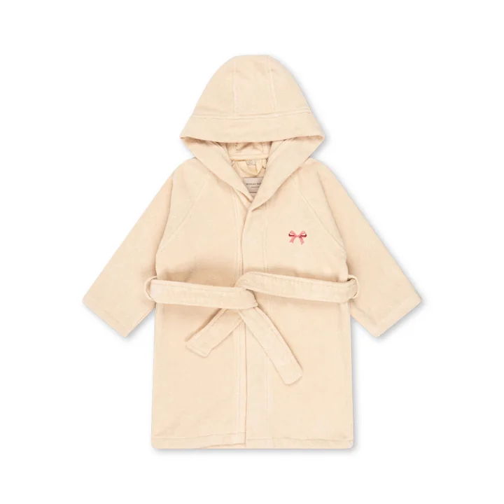 Konges Sløjd - Terry children's bathrobe 5 - 8 years, brazilian sand