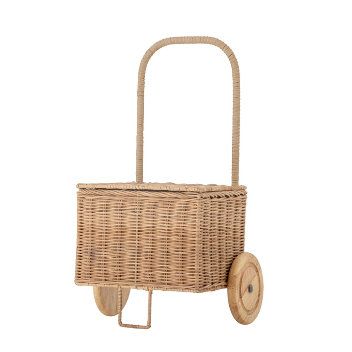 Bloomingville Mini - Penne Children's trolley, L 29 x H 50 cm, rattan