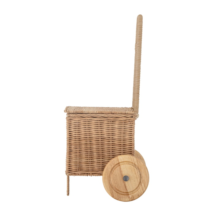 Bloomingville Mini - Penne Children's trolley, L 29 x H 50 cm, rattan