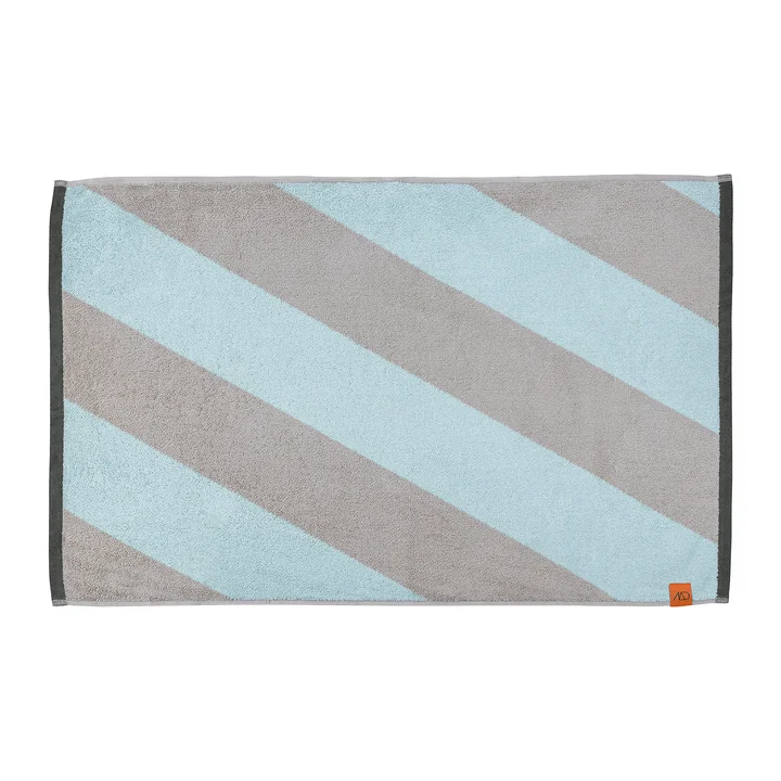 Mette Ditmer - Diagonal bath mat, 50 x 80 cm, mint
