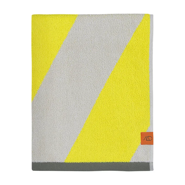 Mette Ditmer - Diagonal Bath towel 70 x 133 cm, yellow