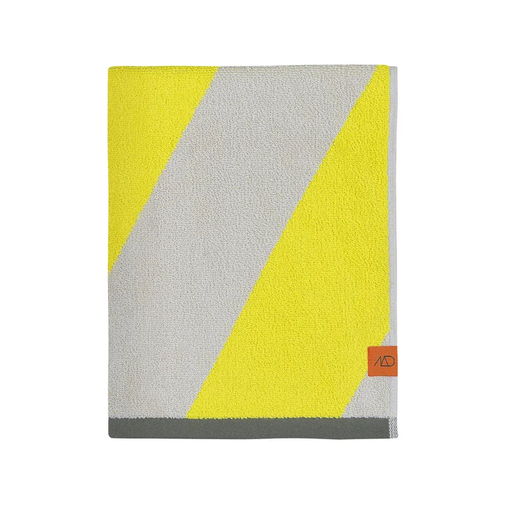 Mette Ditmer - Diagonal Towel, 50 x 90 cm, yellow