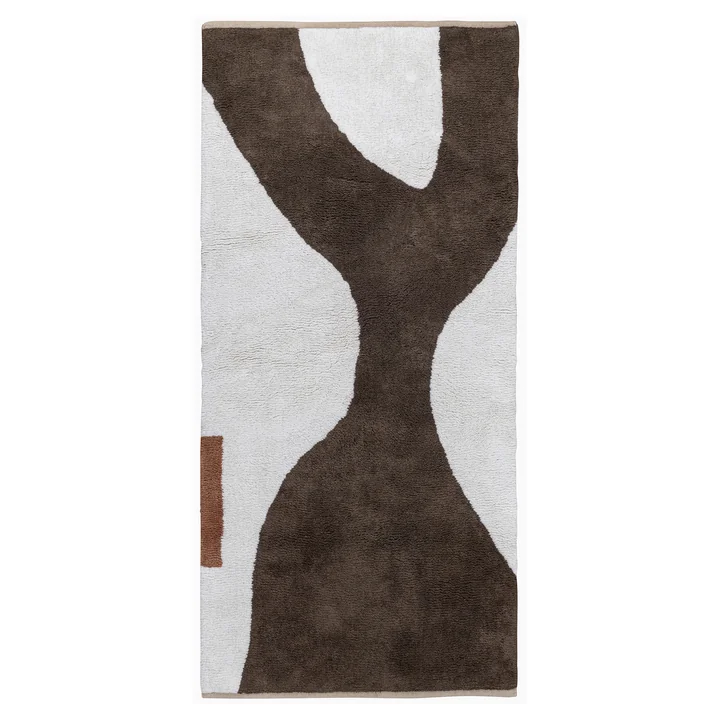 Mette Ditmer - Figura Rug, 150 x 70 cm, brown