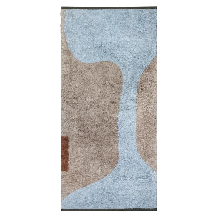 Mette Ditmer - Figura Rug, 150 x 70 cm, light blue